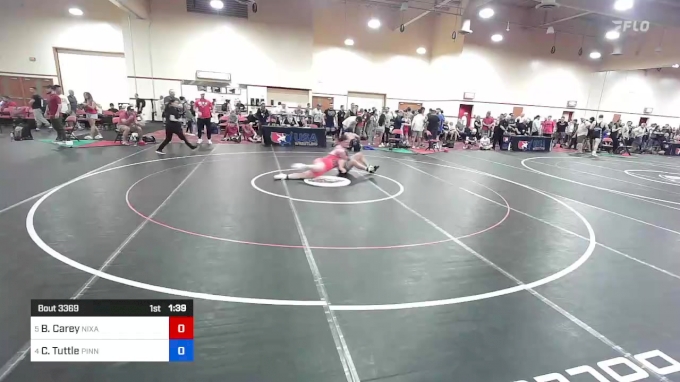 92 kg Quarters - Brennan Carey, Nixa High School Wrestling vs Cittadino ...