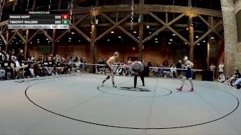 126 lbs Quarters & 1st Wb (16 Team) - Drake Goff, Coahulla Creek vs Timothy Walden, Cook