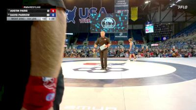 150 lbs Champ. Rd Of 16 - Austin Paris, UT vs Davis Parrow, MN