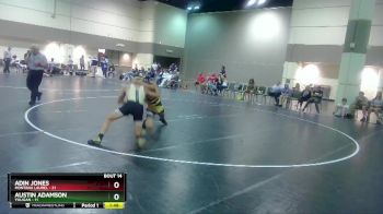 145 lbs Round 5 (6 Team) - Austin Adamson, Yuligan vs Adin Jones, Montana Laurel