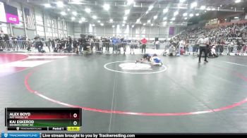 70 lbs Champ. Round 1 - Kai Eskerod, Bonners Ferry WC vs Alex Boyd, Mat Demon WC