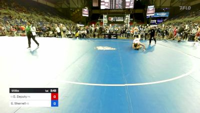 120 lbs Rnd Of 64 - Dominic Deputy, PA vs Gabriel Sherrell, KS