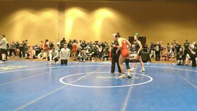 155 lbs Cons. Semis - Gabriella Kiely, Southside Wrestling Club vs Nadia Rose