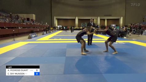 ALEXANDRE PEDROSO DUARTE vs CODA SKY MUNSON 2024 Pan IBJJF Jiu-Jitsu No-Gi Championship