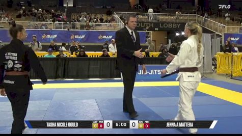 Tasha Nicole Gould vs Jenna A Mattera 2026 Pan Jiu Jitsu IBJJF Championship
