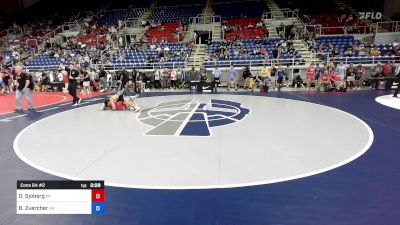 190 lbs Cons 64 #2 - Owen Sjoberg, WI vs Brayden Zuercher, PA