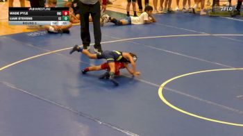 48 lbs Round 2 - Liam Stevens, Center Circle/NY vs Wade Pyle, Elite Wrestling Club