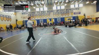 126 lbs Champ. Round 2 - Jake Margolis, St John Neumann vs Jayden Buehler, Camden Outsiders