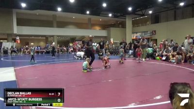 50 lbs Round 5 (6 Team) - Jackson McDougall, Gulf Coast WC vs Alexander Sciambra, Gladiator WA