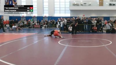126 lbs Champ. Round 1 - James Fearon, Hunterdon Central Reg vs Eli Gabrielson, Archbishop Spalding