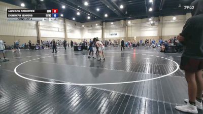 120 lbs Consi Of 4 - Jackson Stouffer, Brandon vs Donovan Jenkins, Youth Impact Center Wrestling Club