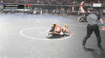 D 1 165 lbs Cons. Semi - Mason Asevado, St. Amant vs Cooper Williams, Catholic - B.R.