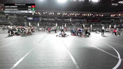 85 lbs Consi Of 8 #2 - Luca Lopresti, Dragon Rtc vs Leighton Stoll, Branchville