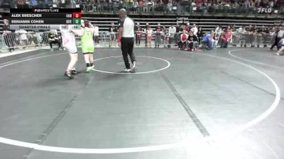 145 lbs Quarterfinal - Alek Brescher, Fair Lawn vs Benjamin Cohen, Bitetto Trained Wrestling