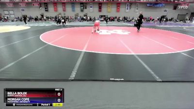 124 B Semifinal - Bella Bolek, North Central (IL) vs Morgan Cope, McKendree University