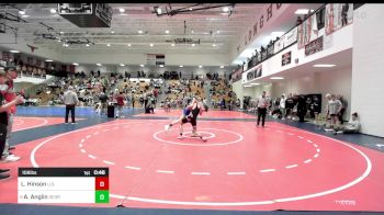 106 lbs Consi Of 8 #1 - Landyn Hinson, U.S. 19 Wrestling Club vs Austin Anglin, Georgia
