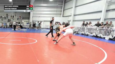 182 lbs Rr Rnd 3 - Matthew Aversa, Iron Faith Silver - HSB vs Shayde Tomlin, Botetourt Training Center - HSB