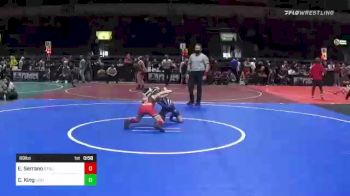 69 lbs Consi Of 16 #2 - Easten Serrano, Stout Wr Ac vs Charles King, Lions WC