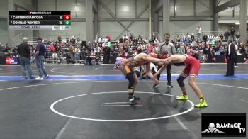 155 lbs Cons. Semi - Conrad Winter, Tiger vs Carter Giancola, Hoxie Kids