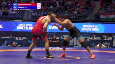 97 kg 1/4 Final - Givi Matcharashvili, Georgia vs Alisher Yergali, Kazakhstan
