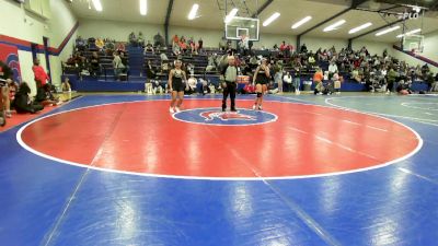 138 lbs Consi Of 4 - Brylee Smith, Sand Springs JH (SS) vs Valeria Leah'Matos, Broken Arrow Girls