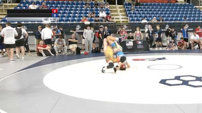 106 lbs Cons. Sub-quarters - Cody Holtberg, California vs Riley Longdin, Wisconsin