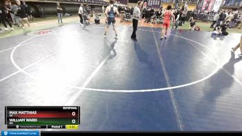 182 lbs Semifinal - William Ward, ND vs Max Matthias, WI