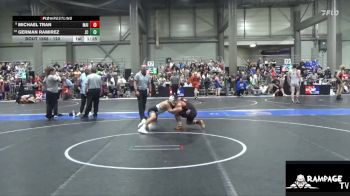 120 lbs Cons. Round 1 - German Ramirez, Junction City vs Michael Tran, Maize