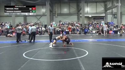 120 lbs Cons. Round 1 - German Ramirez, Junction City vs Michael Tran, Maize