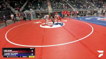 157 lbs Cons. Semi - Joe Duke, Riverton USA Wrestling vs Caiden Villmow, Camel Kids Wrestling