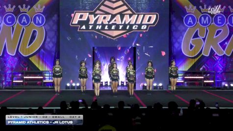 Pyramid Athletics - JR LOTUS [2025 L1 Junior - D2 - Small Day 2] 2025 The American Grand Grand Nationals