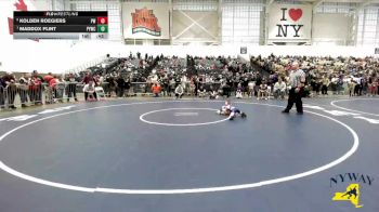 47 lbs Quarterfinal - Maddox Flint, Perry Youth Wrestling Club vs Kolden Roegiers, Pal-Mac Wrestling