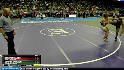 Semifinal - Coleton Haggin, Papillion-LaVista vs Cooper Jackson, Lincoln Southwest