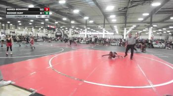 52 lbs Consi Of 4 - Aeries Monarrez, Tucson Cyclones vs Booker Hunt, No Team