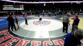 I-132 lbs Champ. Round 2 - Gavin Hornsby, Horseheads vs Brody Franklin, Long Beach