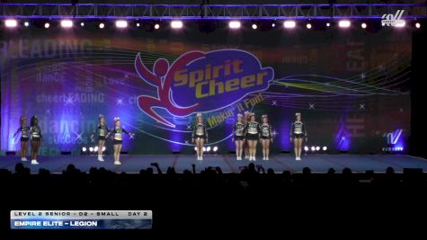Empire Elite - Legion [2026 L2 Senior - D2 - Small Day 2] 2026 Spirit Cheer Grand Nationals