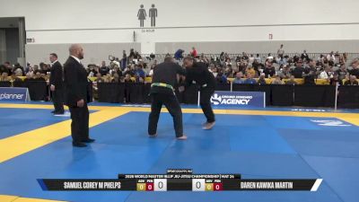 Daren Kawika Martin vs Samuel Corey M Phelps 2026 World Master IBJJF Jiu-Jitsu Championship