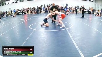 119 lbs Cons. Round 2 - Titus Watts, All American TC vs Jacob Strausbaugh, All American TC