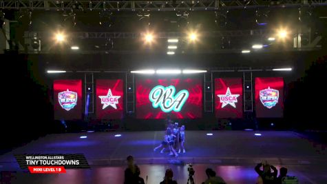 Wellington Allstars - Tiny Touchdowns [2026 Mini Level 1 B Day 2] 2026 US Open Cheerleading & Dance Championship