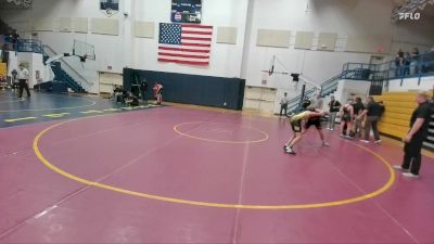 126 lbs 1st Place Match - Braeden Curtis, Powell Middle School vs Henry Pincoske, Rocky Mountain Middle School