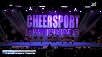 Top Gun Allstars UK - Sapphire [2026 L1 - U16 Day 1] 2026 CHEERSPORT National All Star Cheerleading Championship