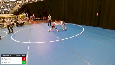 Boys 3rd-4th Grade - 84 Cons. Round 3 - Elijah Pope, Ironhawk Wrestling Academy vs Blake Piere, Pack 732 Wrestling Academy