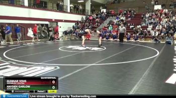 138 lbs Quarterfinal - Gunnar Vohs, Woodbury Central vs Hayden Garlow, Alta/Aurelia