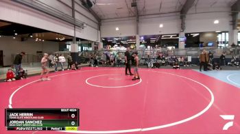 98 lbs Quarterfinal - Jack Herrin, Texas Elite Wrestling Club vs Jordan Sanchez, Dead Shot Wrestling Club