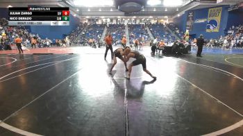 120 lbs Cons. Round 5 - Nico DeRado, St Joseph Metuchen vs Julian Zargo, St John Vianney