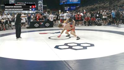 138 lbs Champ. Rd Of 256 - Kingston Meadors, Oregon vs William McDonough, Maryland