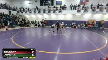 105 lbs Cons. Round 2 - Jesse Oakley, Lander Middle School vs Gabe Walker, Rocky Mountain