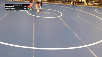 285 lbs Round 2 (16 Team) - Devon Baum, Broken Bow vs Jordan Hobbs, Bellevue West