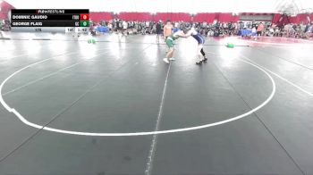 175 lbs Semis & Wb (16 Team) - George Flaig, Grayslake Central vs Dominic Gaudio, Illinois Top Dawgs Orange