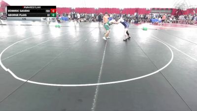 175 lbs Semis & Wb (16 Team) - George Flaig, Grayslake Central vs Dominic Gaudio, Illinois Top Dawgs Orange